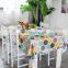 Best Price Wholesale All Over Print Cotton Linen Waterproof Reusable Fancy Table Cloth For Party Dining Room Living Room