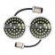 Cafe Racer Color LED Tail Light 2 Inch 50mm Motorcycle DRL Rear LED Turn Signal 1157 For Harley