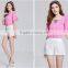 OEM Plus Size Clothing 2015 Lates Ladies Wide Leg Shorts