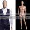 Plastic Mannequin Full Body Men Egg Head Male Manikin M009-XFM02-H1