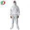 Factory Manufacturing Disposable Coverall Chemical Resistant Waterproof SF Fabric Work Coveralls