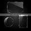 Shower Cabin Sliding Door Flat Curved Black Color Tempered Glass