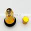 Tubeless Snap In Chrome Sleeve Colorful Rubber Tire Valve Stem TR413AC TR414AC