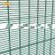 pvc coated 358 security fence with razor wire prison mesh anti burglar fence