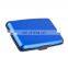 Waterproof Business ID Aluminum Credit Card Wallet Holder Aluminum Metal Credit Card Case Box