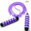 Adjustable Weighted Speed Jump Rope Skipping Rope Jumps For Pvc Wire Rope Custom Logo