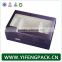 Best Selling Wholesale Custom Design Paper Packaging gift Box with pvc window