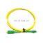 Manufacturer price SC APC LC APC Simplex Single mode G657A G652D Fiber Optic Patch cord Fiber Jumper