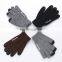 Custom Thicken Wool Mittens Crochet Women Men Acrylic Warm Knitted Glove Stretchy Winter Touch Screen Finger Knit Gloves