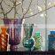 Hot Sale Creative Golden Line  Light Luxury Porcelain Ceramic Vase For Home Decoration
