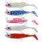 Amazon 8cm 8.5g 3pcs/set Fishing Lure Soft Grubs Plastic Soft Baits Rig Bass Fishing