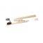 100% natural handle eco toothbrush grass bamboo with bamboo charcoal bristle