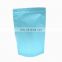Custom Print Matte Smell Proof Standup Bags Ziplock Mylar Plastic  Packaging Bags With Window