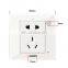 UK Smart Power Two Outlet Receptacle Zigbee Wall Plug Small Building Automation System