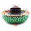 AUSO Universal 72mm Round Mushroom Design Green Oval Mushroom Air Filters For Toyota