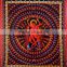 Indian Tapestry Cotton Goddess Print Vintage Wall Hanging Hinduism Art Tapestries Throw Bedsheet