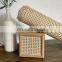 Hot Deal From Viet Nam Manufacturer Cheapest Handicraft Square Mesh Rattan Cane Webbing Roll Standard Size Open