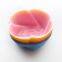 Food Grade free Bpa baking Tools Silicone Multi colors 12pcs Muffin Cup Cake Moulds