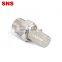 SNS BKC-T Stainless Steel Pneumatic Air Cylinder Valves Sintered Noise Elimination porous sintered metal filter element Silencer