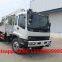 Isuzu Brand 4*2 LHD FVR 6.3T telescopic crane boom mounted on truck for sale
