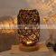 Wood Rattan Twine Ball Table Lights LED Table Lamp for Room Home Art Decor Desk Light