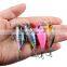JOHNCOO Hard Bait 50mm 4g Artificial Fishing Bait Lifelike Rapid Action in Water Mini Crank Fishing Lures