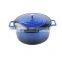 Cast Iron Enamel Couldron Soup Pot Cookware Sets