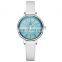SHENGKE Lovely Lady Watch Simple Dial Soft Leather Band Japanese Quartz Movement K8012L OEM Nice Gift For Girl Student