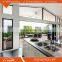2.0 thick aluminium framed bifold doors aluminum profile bifold door for villa garden