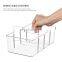 Kitchen Cabinet Shelf Drawer Fridge Freezer Organization Food Storage Bin Organizer with 4 Compartments