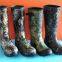Camo rubber boots,Hunting camo boots,Safety rubber boots.Rubber rain boot,Forest camo rain boots,Loggers boots