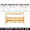 Bamboo Kitchen Cabinet Free-Standing Bamboo Countertop Spice Rack Storage Organizer Shelf