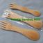 Christmas gift bamboo kitchen cooking utensil set bamboo spoon set fork