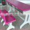 New design kids study table and chair set children students