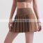 Two-in-one Good Quality With Side Pockets Shorts Mini Pleated Tennis Skirt Women Golf Dance Wear Outdoor Pickleball Skirt