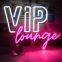 VIP-Лаундж. Нейонный знак для декорации стен. Нейонный световой знак VIP для декорации комнат. Светящийся знак с управлением через USB