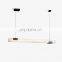 Customized luxury natural tooth alabaster chandelier for bedroom living room dining room decoration black metal brass chandelier
