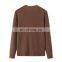 Custom Manufacturer's 100% Cashmere Deep V-Neck Cardigan Sweater for Women Knitted Casual Style for Winter with Front Logo