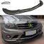 W204 C Class Carbon Fiber V Style Front Lip Front Bumper Lip For Mercedes Benz W204  C class 2009-2011