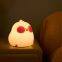 Hot Selling Kawaii Chick LED  Night Light Silicone Lamp Cute  Rechargeable Battery Touch Children's Room Baby's Bedroom Birthday