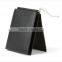 Super smooth leather money clip wallet with multiple cards and flat pocket purse