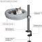 Meow Love Desk деревянная когтеточка-кровать для кошек с 360-градусным вращающимся металлическим подставом и комфортной мягкой плюшевой ковриком для животных