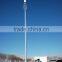 Q345 HDG Low Voltage Electric Metal Utility Poles 32M 20KN / Hot Rolled Steel Pole