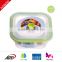 Non-stick Double Color Silicone Lunch Box Collapsible Food Container