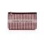 Stock travel small women makeup bags storage day clutch evening stripe women cosmetic bag