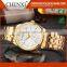 Wholesale 3Atm Waterproof Quartz Day/Date Man And Woman Gold Watchs