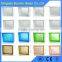 sized 190*190*80mm clear and colored glass blocks