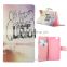 Best selling customized UV pattern printing pu wallet case for HUAWEI P8