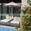 Hotel Outdoor Chaise Lounge Waterproof Outdoor Furniture
