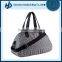 Stylish leopard print adjustable custom gym bag